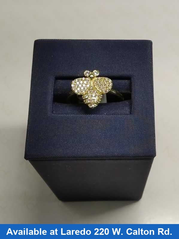 Women's Ring - Yellow Gold 10k (.417) 1.5 Grams Size 20