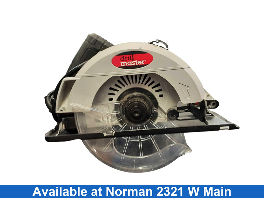 Drill Master 63005 Black Corded Circular Saw