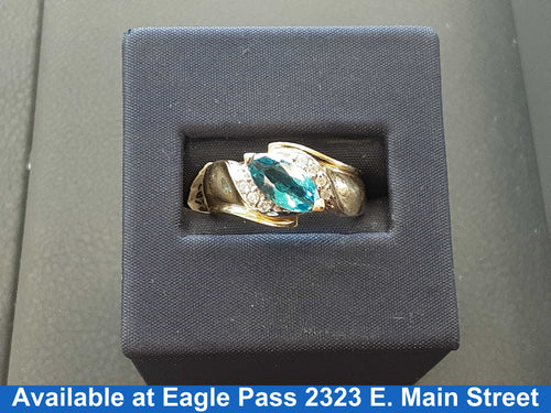 Women's Ring - Yellow Gold 10k (.417) 4.2 grams Size 8