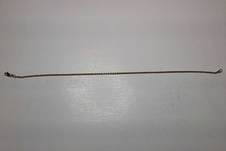 Fox Tail Bracelet - Yellow Gold 14k (.585) 3.9 grams 10 inch