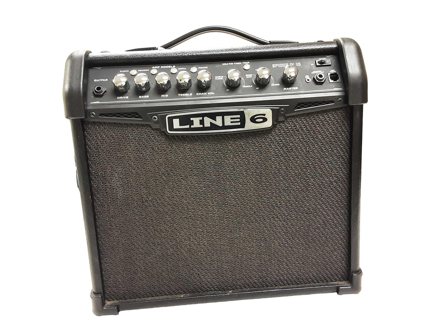 Line6 Spider Iv 15 Black Guitar Amplifier