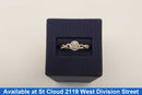 Women's Ring - White Gold 10k (.417) 2.01 grams Size 7.5