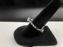 Women's Ring - Solitaire - White Gold 14k (.585) 2.6 grams Size 20