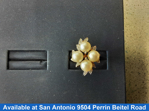 Women's Ring - Yellow Gold 14k (.585) 5.9 grams Size 7