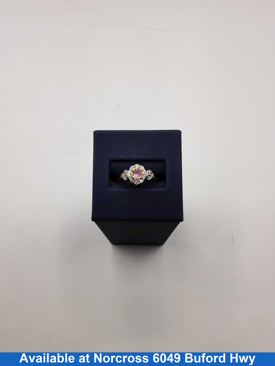 Women's Ring - Yellow Gold 14k (.585) 4.1 grams Size 10.5