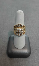 Women's Ring - Yellow Gold 14k (.585) 9.1 grams Size 8