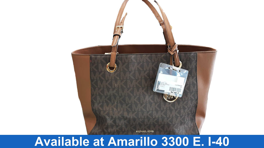 Michael Kors Im-2111 Brown Purse / Handbag