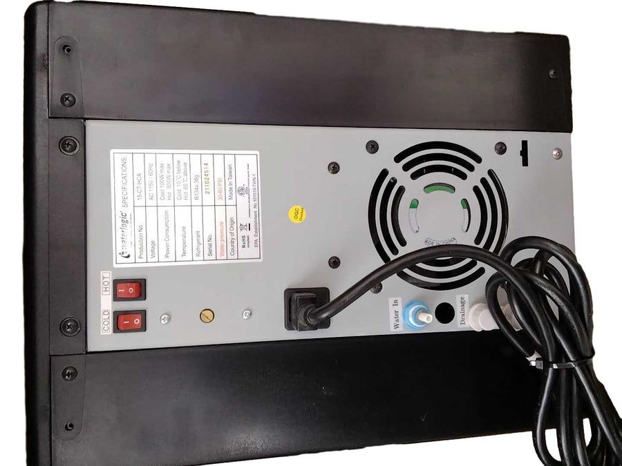 Waterlogic 15-ct-hca Gray Ice Maker