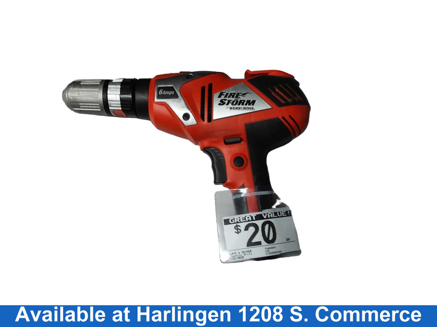 Black & Decker Fs6000fd Orange Corded Standard Drill