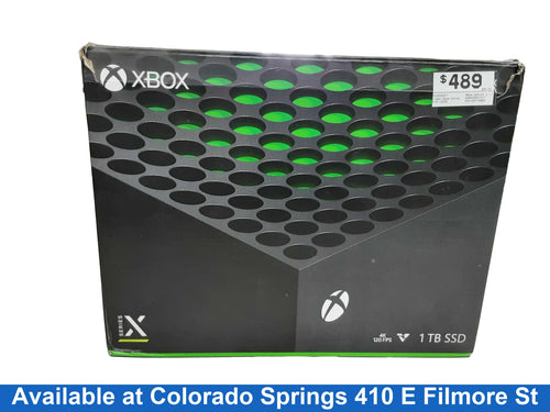 Microsoft Xbox Series X (1tb) 1 Tb Black Video Game Console