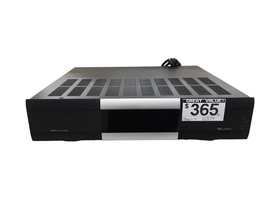 Elan A12 Power Amplifier Black Generic Preamplifier