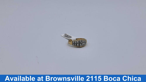 Women's Ring - Yellow Gold 18k (.750) 4 grams Size 20