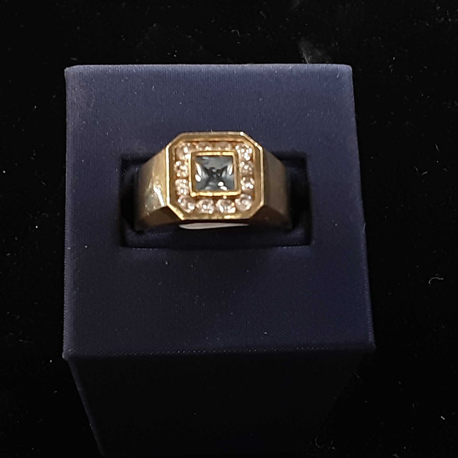 Men's Ring - Yellow Gold 14k (.585) 9.2 grams Size 7