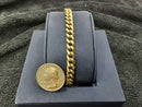 Cuban Link Bracelet - Yellow Gold 10k (.417) 9 grams 8 inch