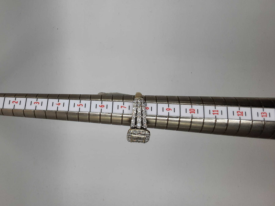 Women's Ring - White Gold 14k (.585) 8 Grams Size 8