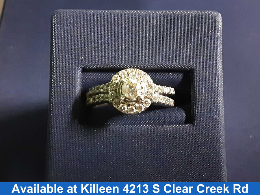 Women's Ring - White Gold 14k (.585) 4.9 grams Size 8.5
