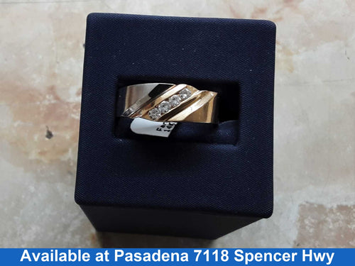 Ring - Wedding Band - Yellow Gold 14k (.585) 6.3 grams Size 20