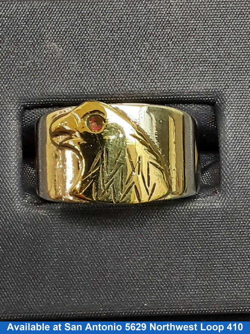 Men's Ring - Silver 7.6 grams Size 10