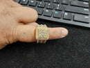 Women's Ring - Yellow Gold 14k (.585) 17.1 grams Size 7
