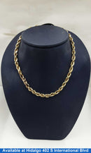 Rope Chain - Yellow Gold 10k (.417) 7.3 grams 20 inch