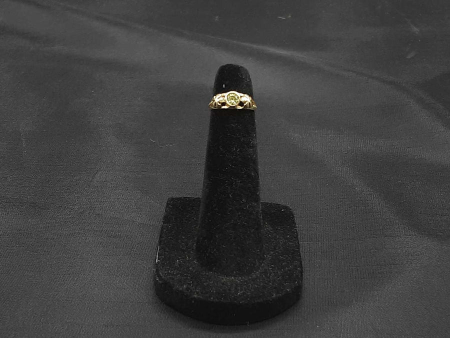Women's Ring - Yellow Gold 14k (.585) 1 grams Size 1