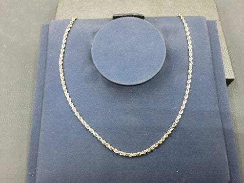 Rope Chain - Yellow Gold 14k (.585) 15.9 grams 22 inch