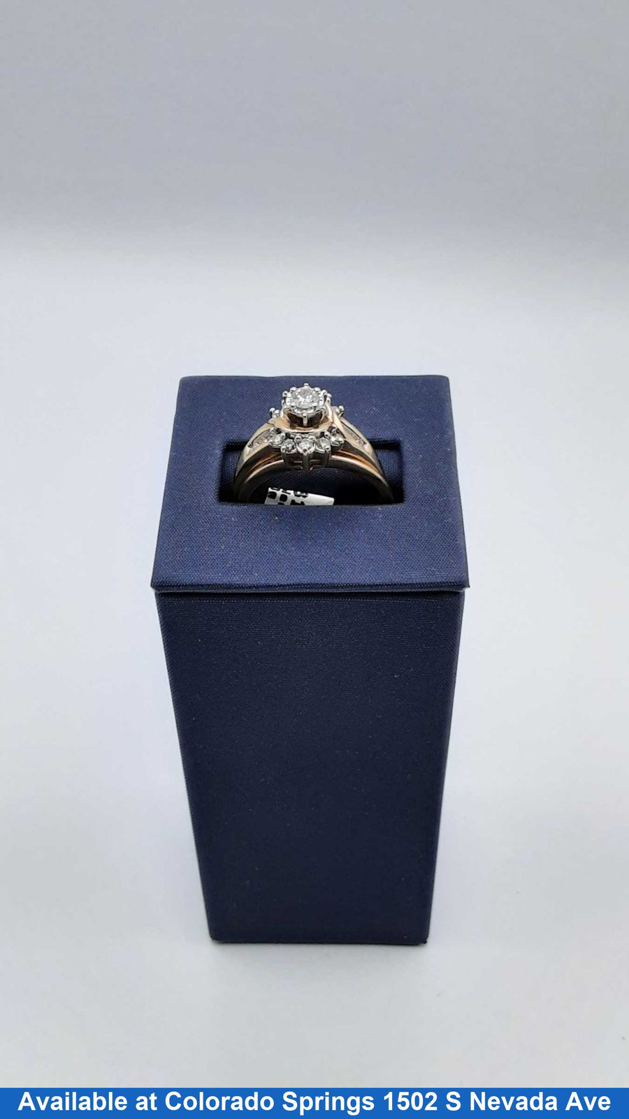 Ring - Wedding Set - Yellow Gold 10k (.417) 5.3 grams Size 10
