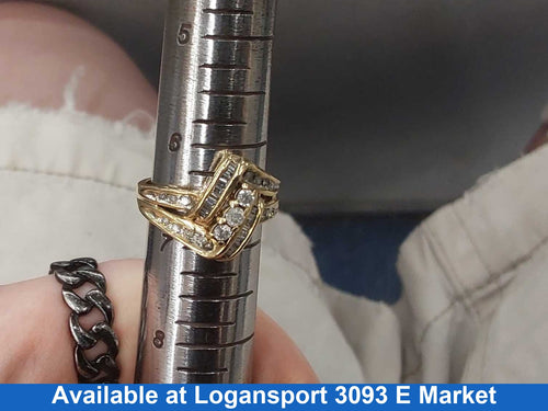 Women's Ring - Yellow Gold 10k (.417) 4 Grams Size 6.5