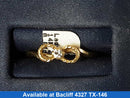 Women's Ring - Yellow Gold 14k (.585) 2 grams Size 7