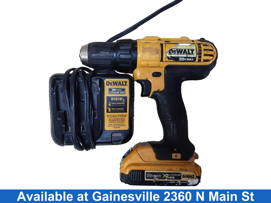 Dewalt Dcd771 Yellow Cordless Standard Drill