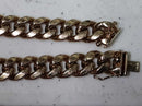 Cuban Link Bracelet - Yellow Gold 10k (.417) 23.6 grams 8 inch