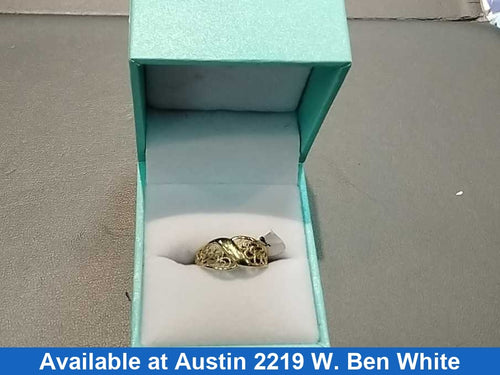 Women's Ring - Yellow Gold 14k (.585) 1.7 grams Size 6