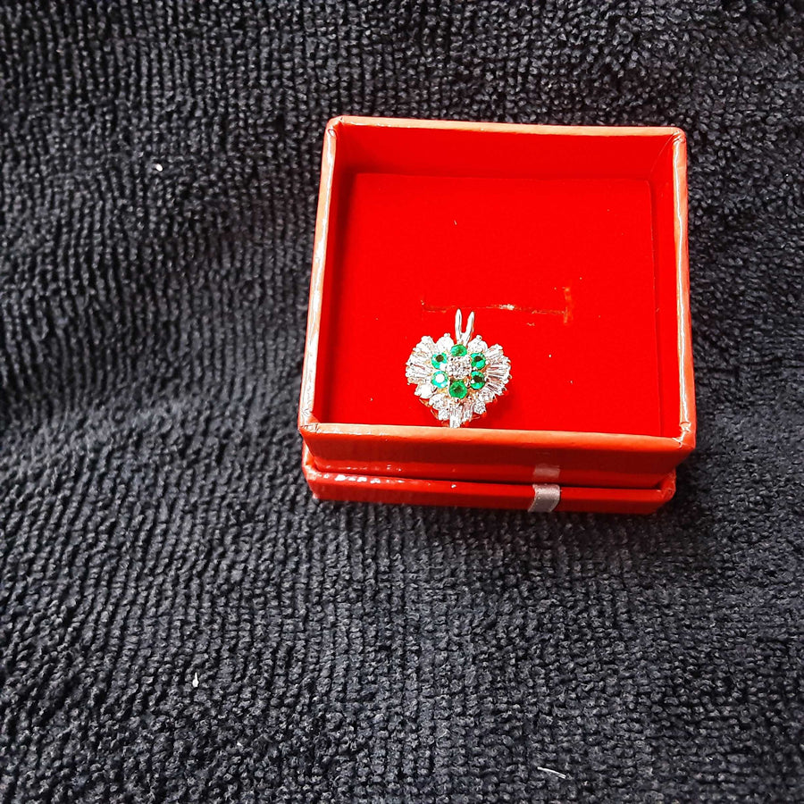 Diamond Pendant - Yellow Gold 14k (.585) 2.9 grams