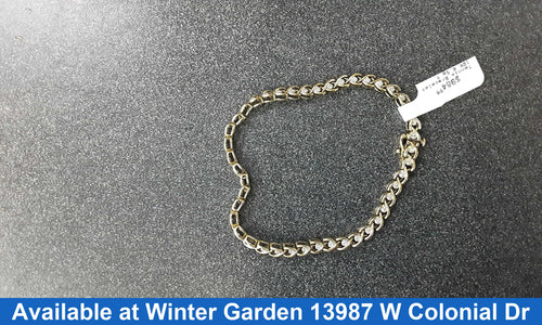 Tennis Bracelet - Yellow Gold 10k (.417) 8.5 grams 8 inch