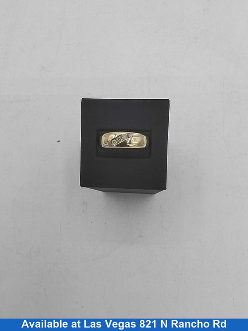 Ring - Wedding Band - Yellow Gold 10k (.417) 4.1 grams Size 12