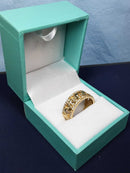 Women's Ring - Yellow Gold 10k (.417) 3.5 grams Size 8.5