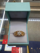 Men's Ring - Yellow Gold 14k (.585) 9.2 grams Size 10.5