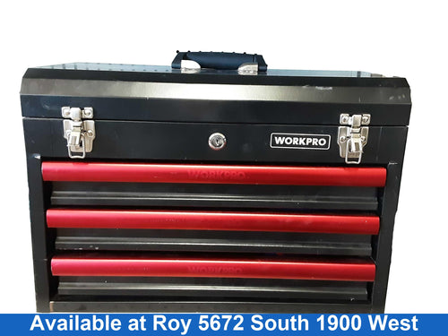 Work Pro Black Tool Box