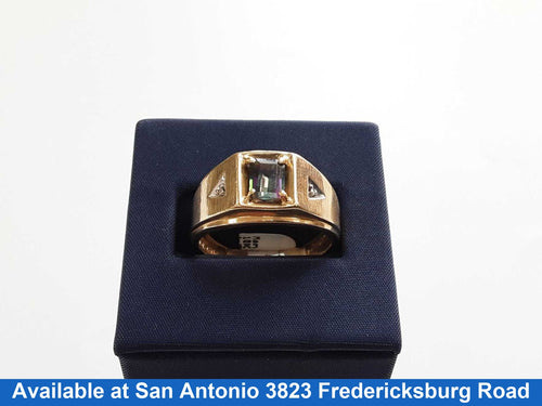 Men's Ring Yellow Gold 10k Size 10.5