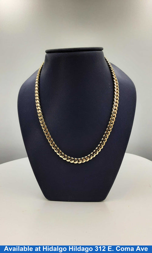 Cuban Link Chain - Yellow Gold 10k (.417) 55.2 grams 10 inch