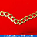 Cuban Link Bracelet - Yellow Gold 14k (.585) 13.4 grams 8 inch