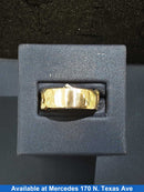 Ring - Wedding Band - Yellow Gold 10k (.417) 4.5 grams Size 7