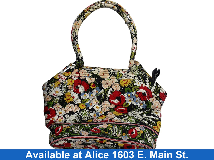 Vera Bradley Colorful Vibrant Flower Bag Multi-color Purse / Handbag