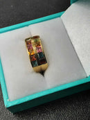 Women's Ring - Yellow Gold 14k (.585) 4.2 grams Size 7