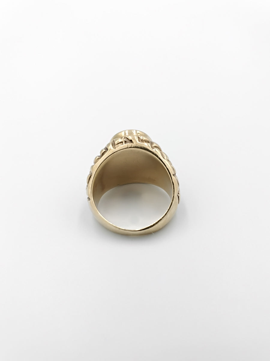 Men's Ring - Yellow Gold 10k (.417) 11 grams Size 7.5