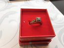 Ring - Wedding Set - White Gold 14k (.585) 4.5 grams Size 7