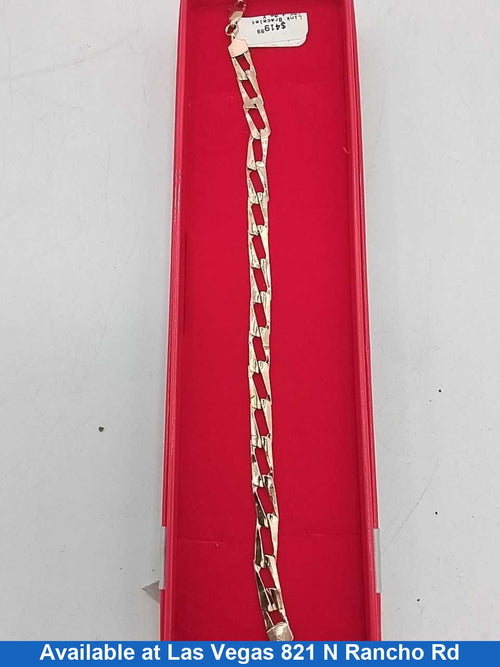 Link Bracelet - Rose Gold 10k (.417) 4 grams 8 inch