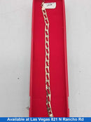 Link Bracelet - Rose Gold 10k (.417) 4 grams 8 inch