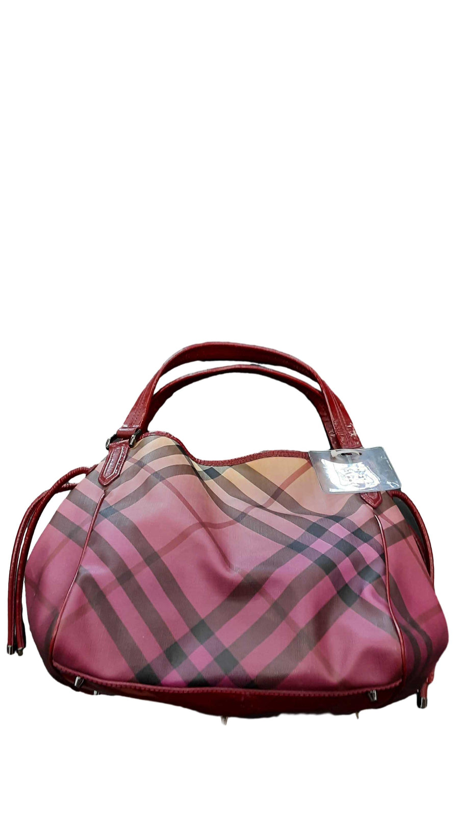Burberry Raspberry Gradient Supernova Pink Purse / Handbag