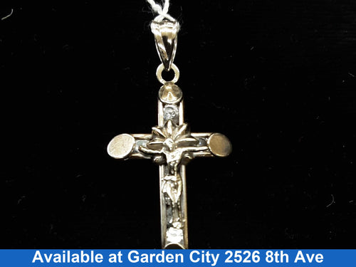 Religious Pendant - White Gold 10k (.417) 2.4 grams